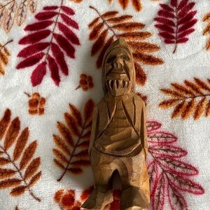 Wooden hand carved, nome, sailor
